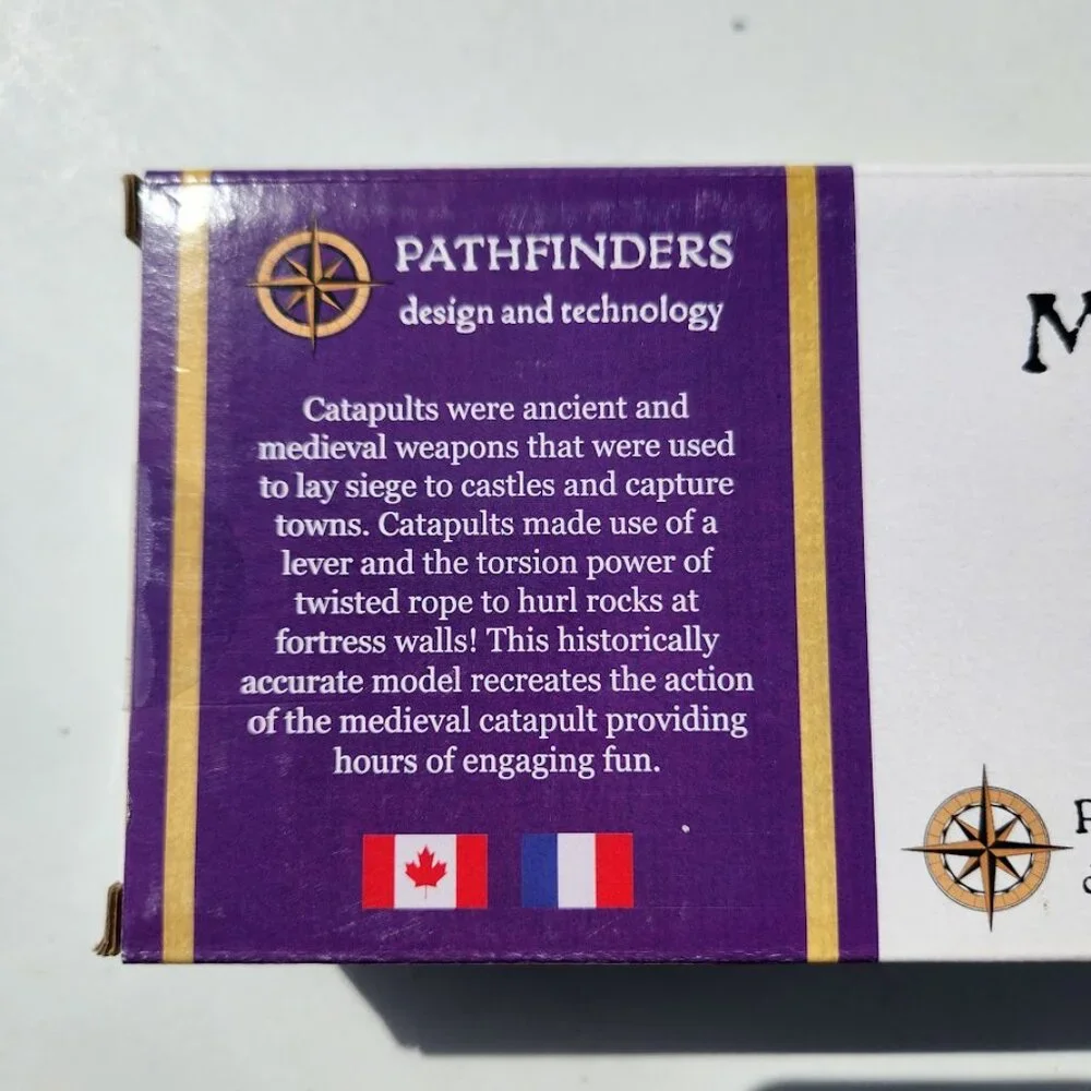 NEW Pathfinders Medieval Catapult Trebuchet Siege Engine Catapult Building Set K